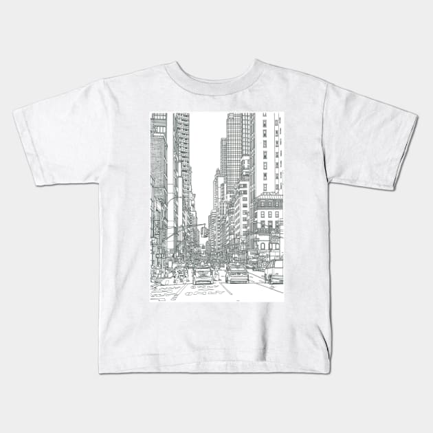 New York Kids T-Shirt by valery in the gallery